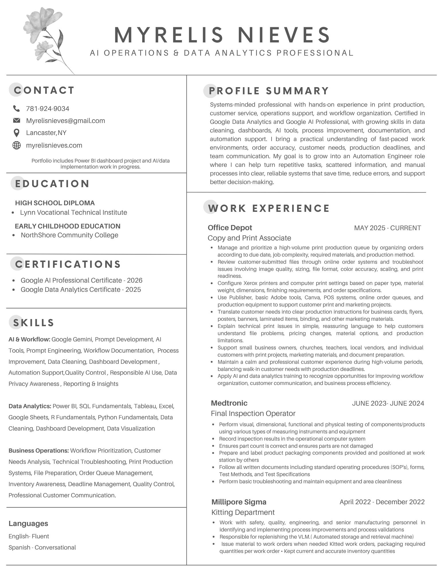 Resume